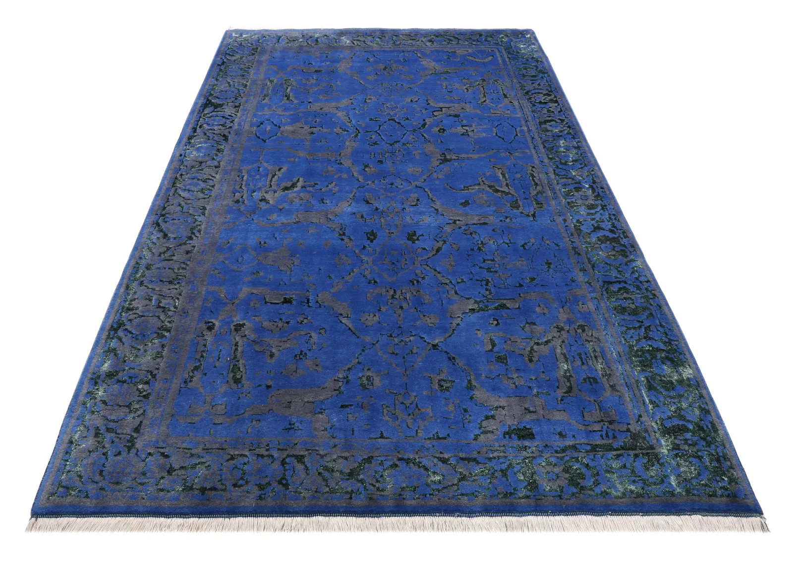 فرش دستباف کرک و ابریشم کد 2326561، کد 2326561