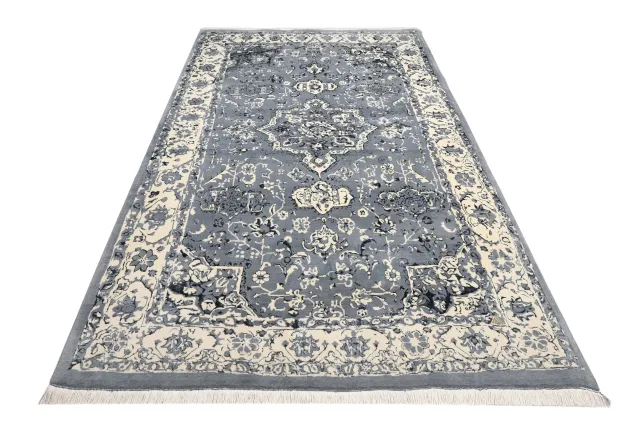 فرش دستباف کرک و ابریشم کد 2326708، کد 2326708