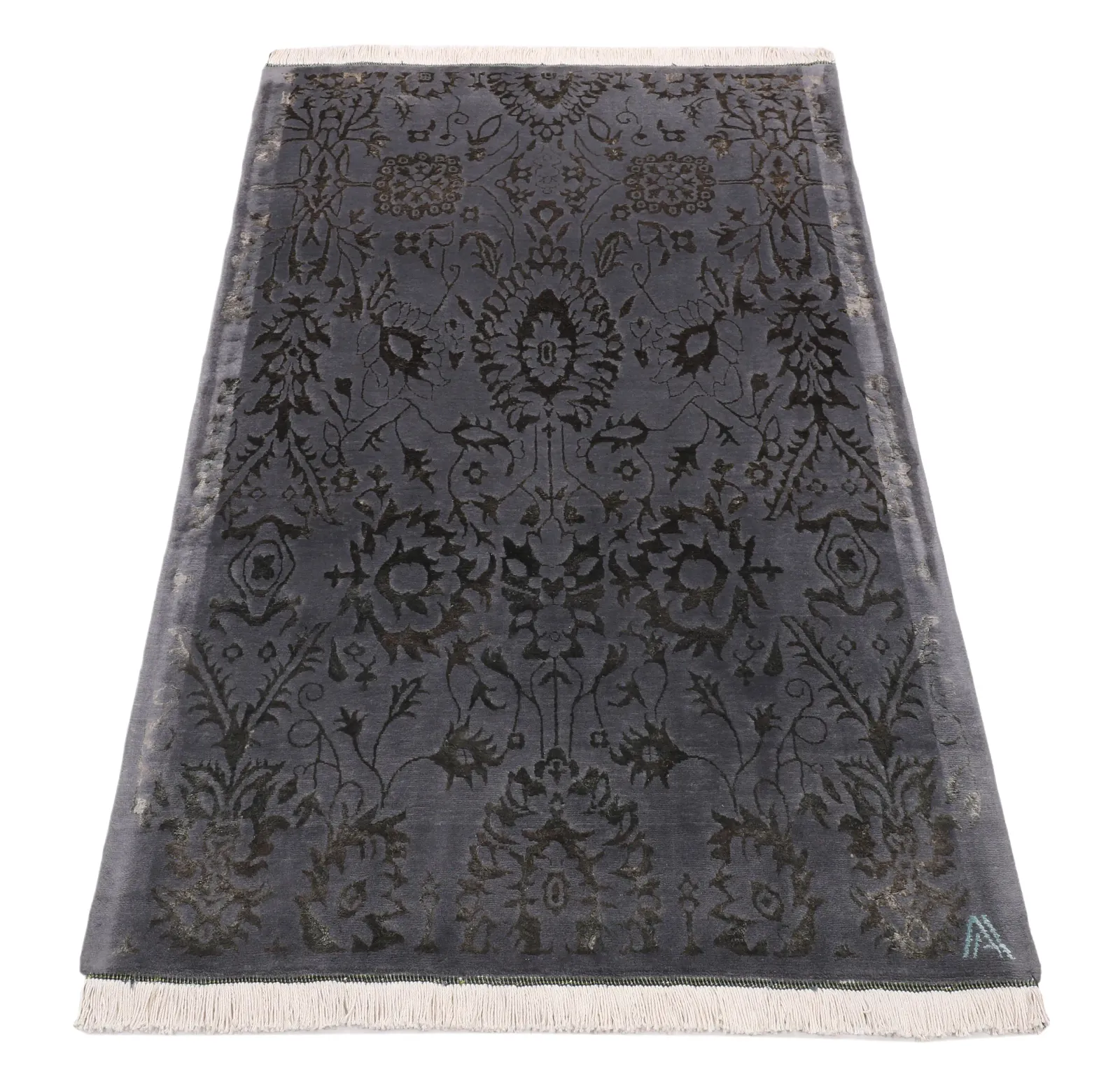 فرش دستباف کرک و ابریشم کد 2328081، کد 2328081
